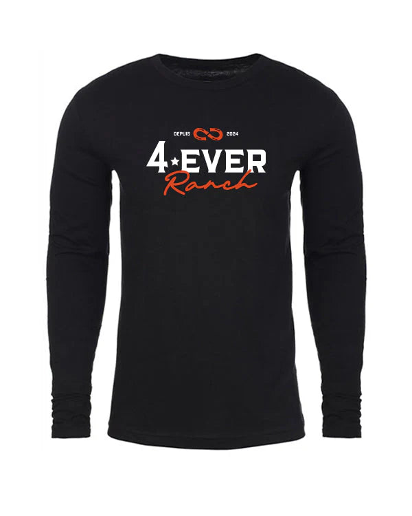 Le Longsleeve «Classique» pour Homme / Unisexe - Noir