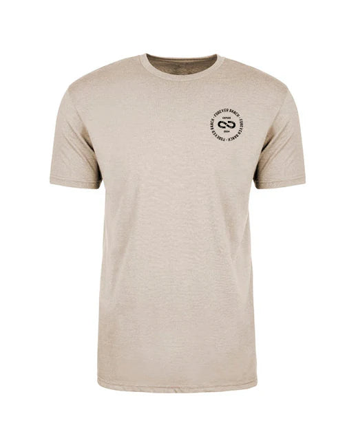 Le T-Shirt «Simple» pour Homme / Unisexe - Sable