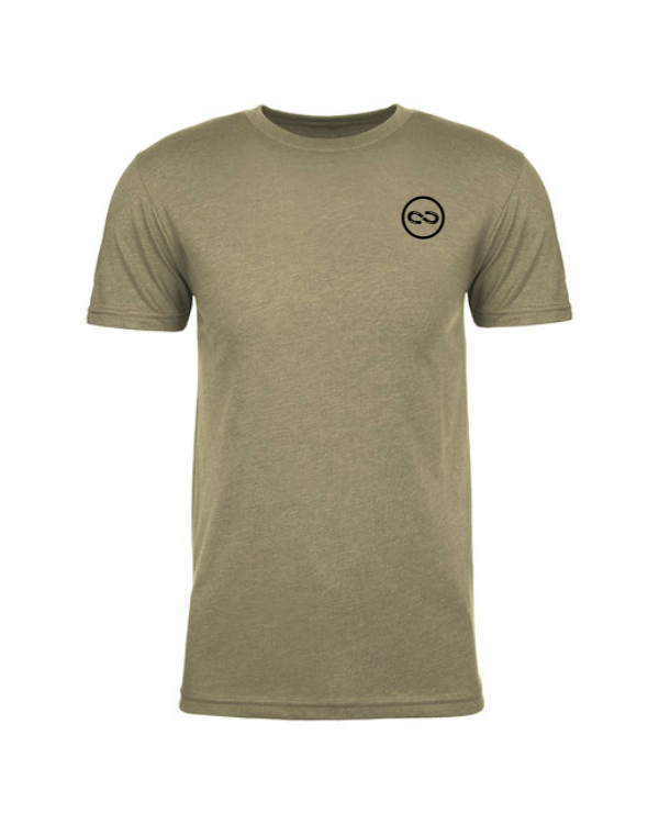 Le T-Shirt «Discret» 4ever Ranch pour Homme / Unisexe - Olive