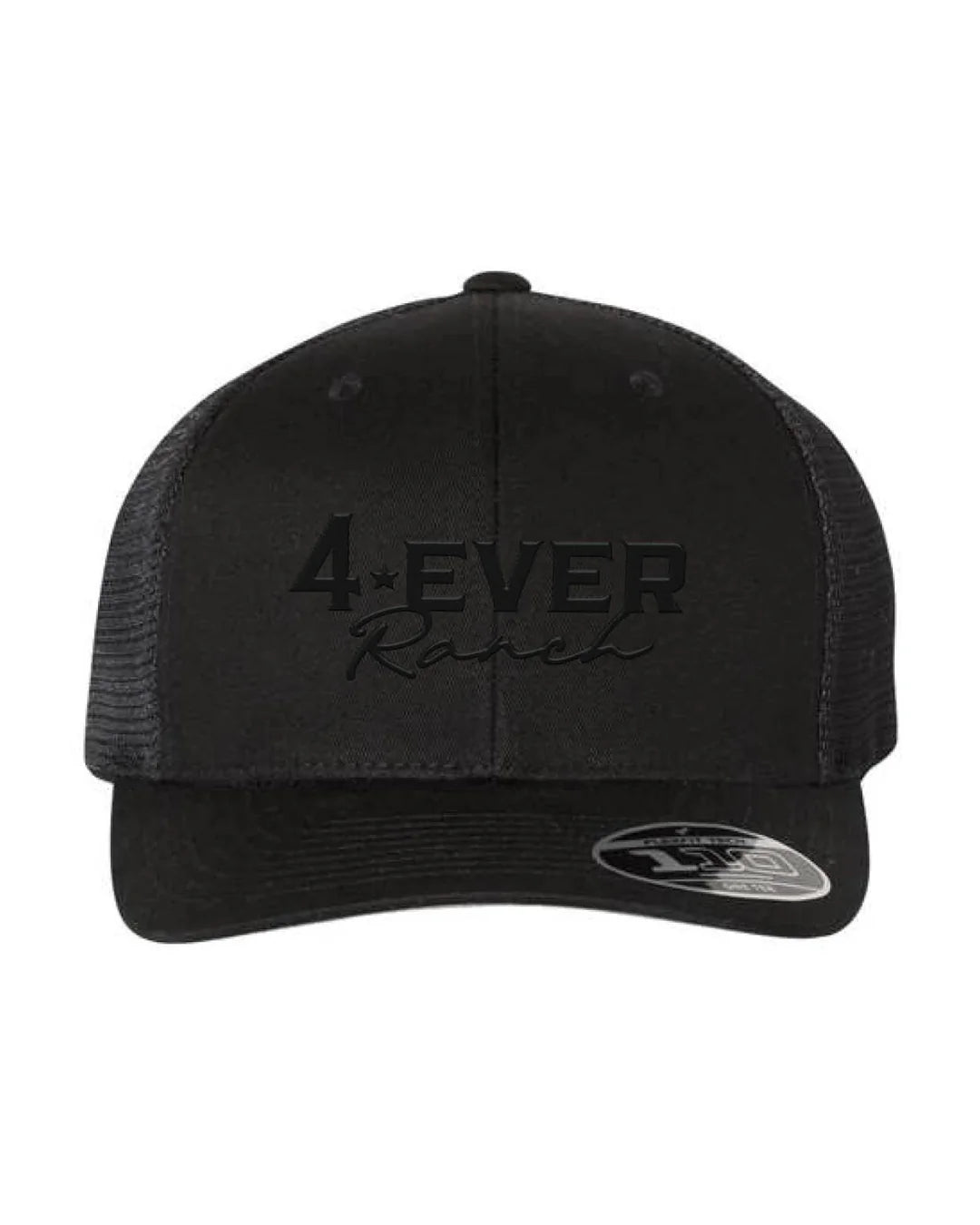 Casquette 4everRanch • Noir ton-sur-ton