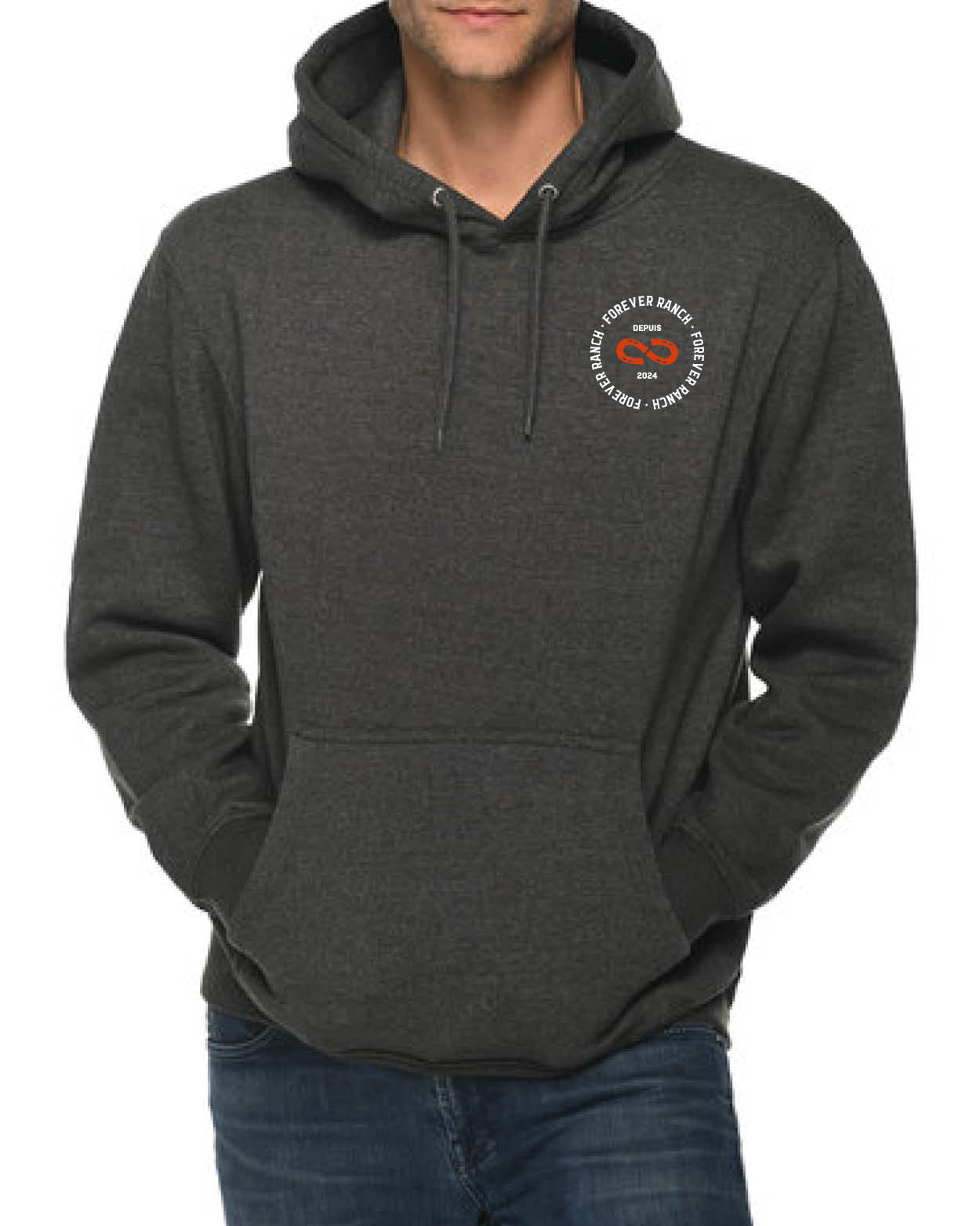 The “Simple” Unisex Hoodie - Charcoal