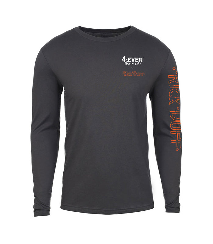 Le Longsleeve «Rick Duff» pour Homme / Unisexe - Charcoal