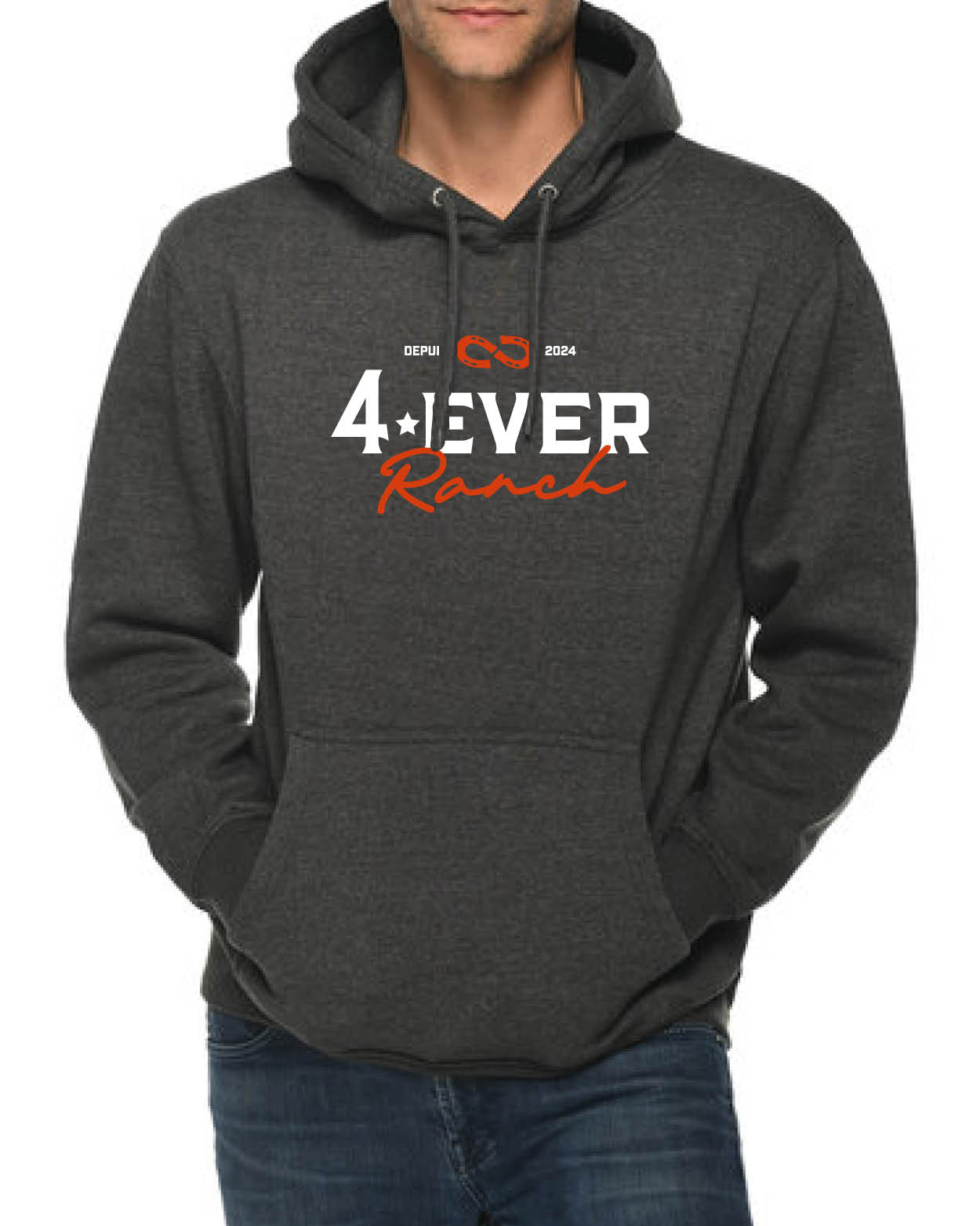 Le Hoodie «Classique» Unisexe - Charcoal