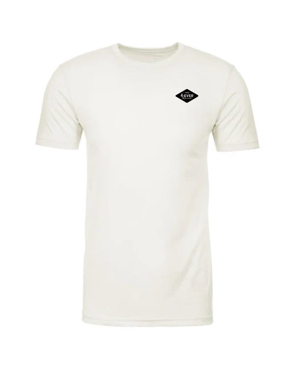 Le T-Shirt «Losange» 4ever Ranch Unisexe - Blanc