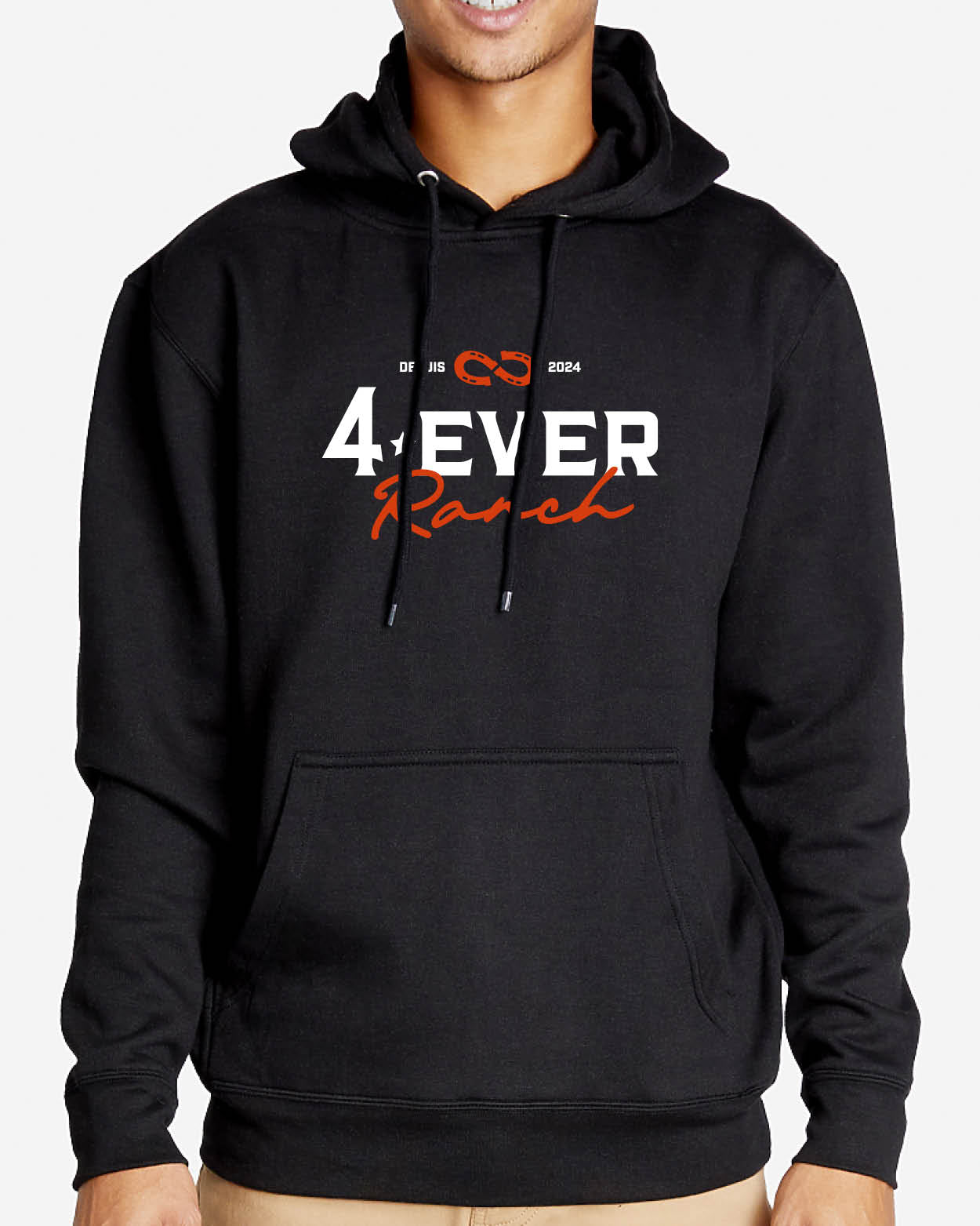 Le Hoodie «Classique» Unisexe - Noir