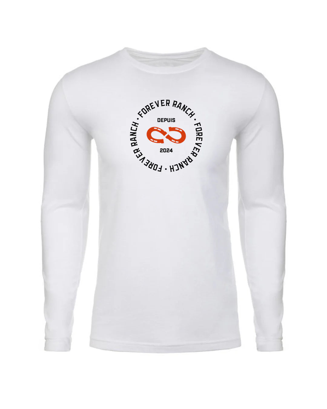 Le Longsleeve «Contemporain» pour Homme / Unisexe - Blanc