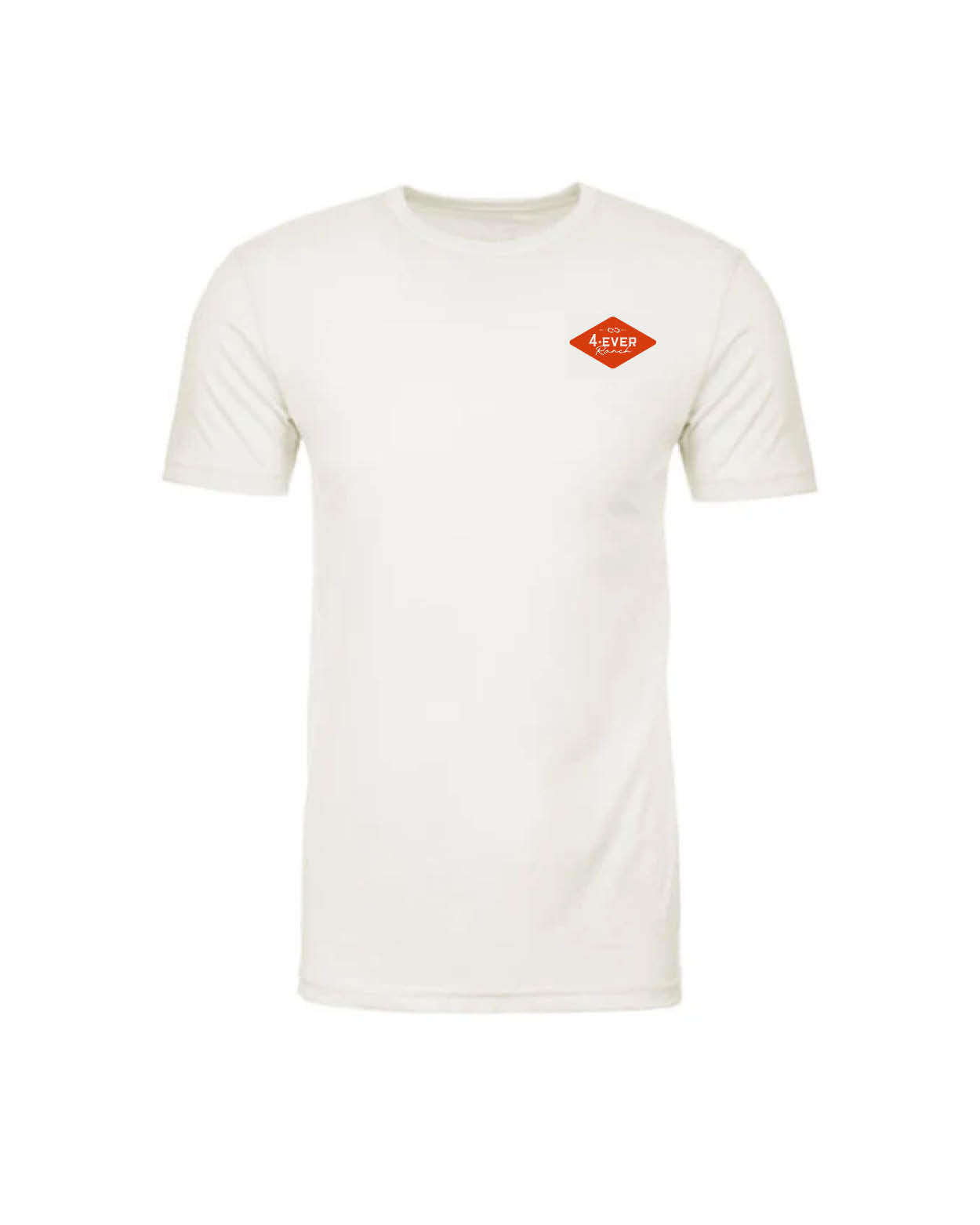 Le T-Shirt «8secondes» 4ever Ranch Unisexe - Blanc