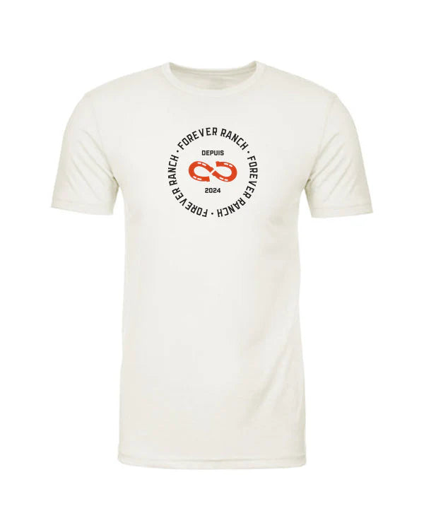 Le T-Shirt «Contemporain» pour Homme / Unisexe - Blanc