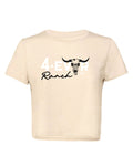 The “Longhorn” CropTop - Beige
