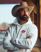 Hoodie unisexe «Buffalo» Blanc