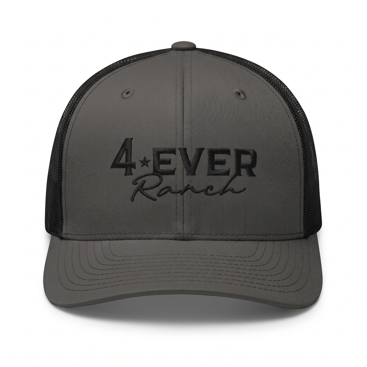 4everRanch Cap • Charcoal and Black