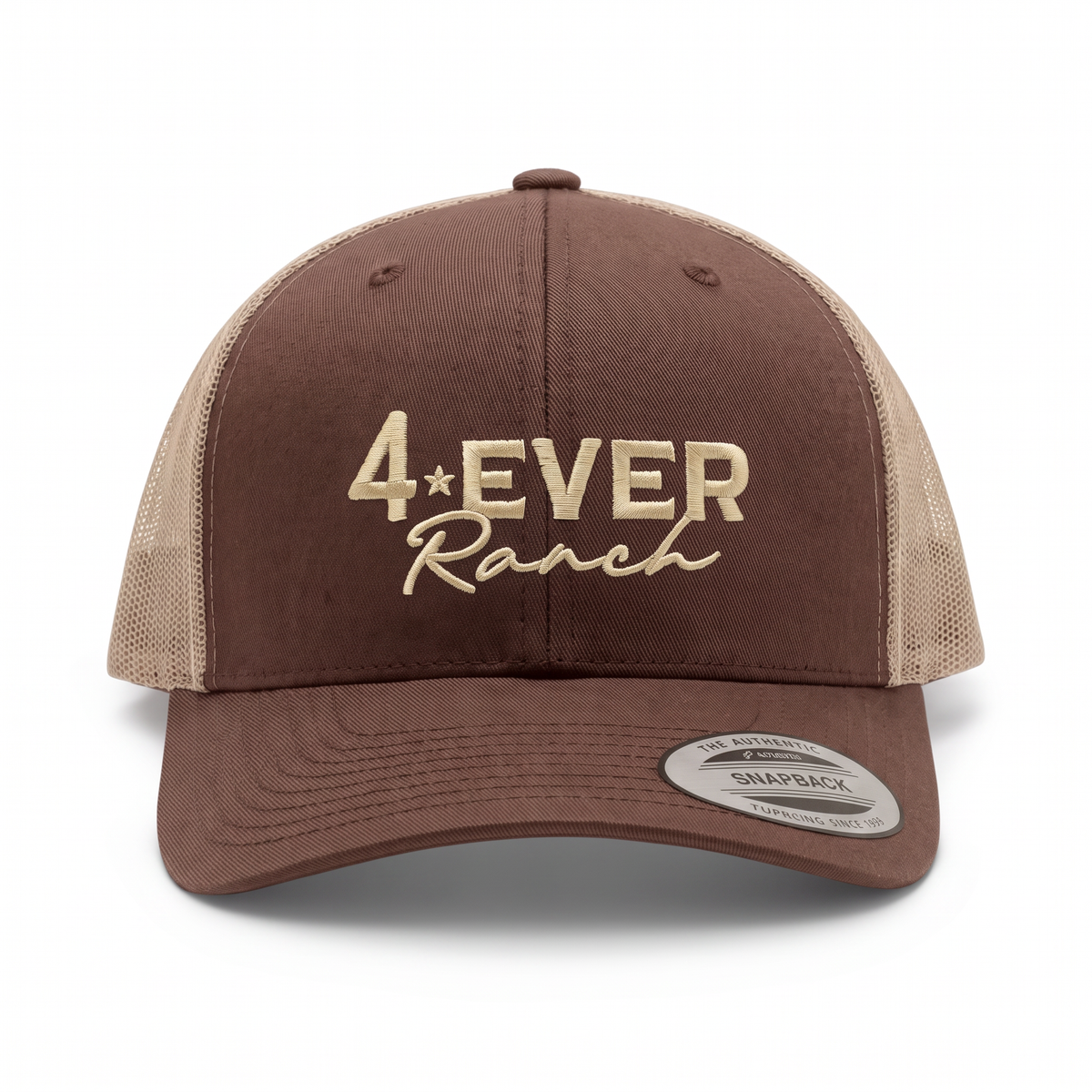 Casquette 4everRanch • Brun et Beige