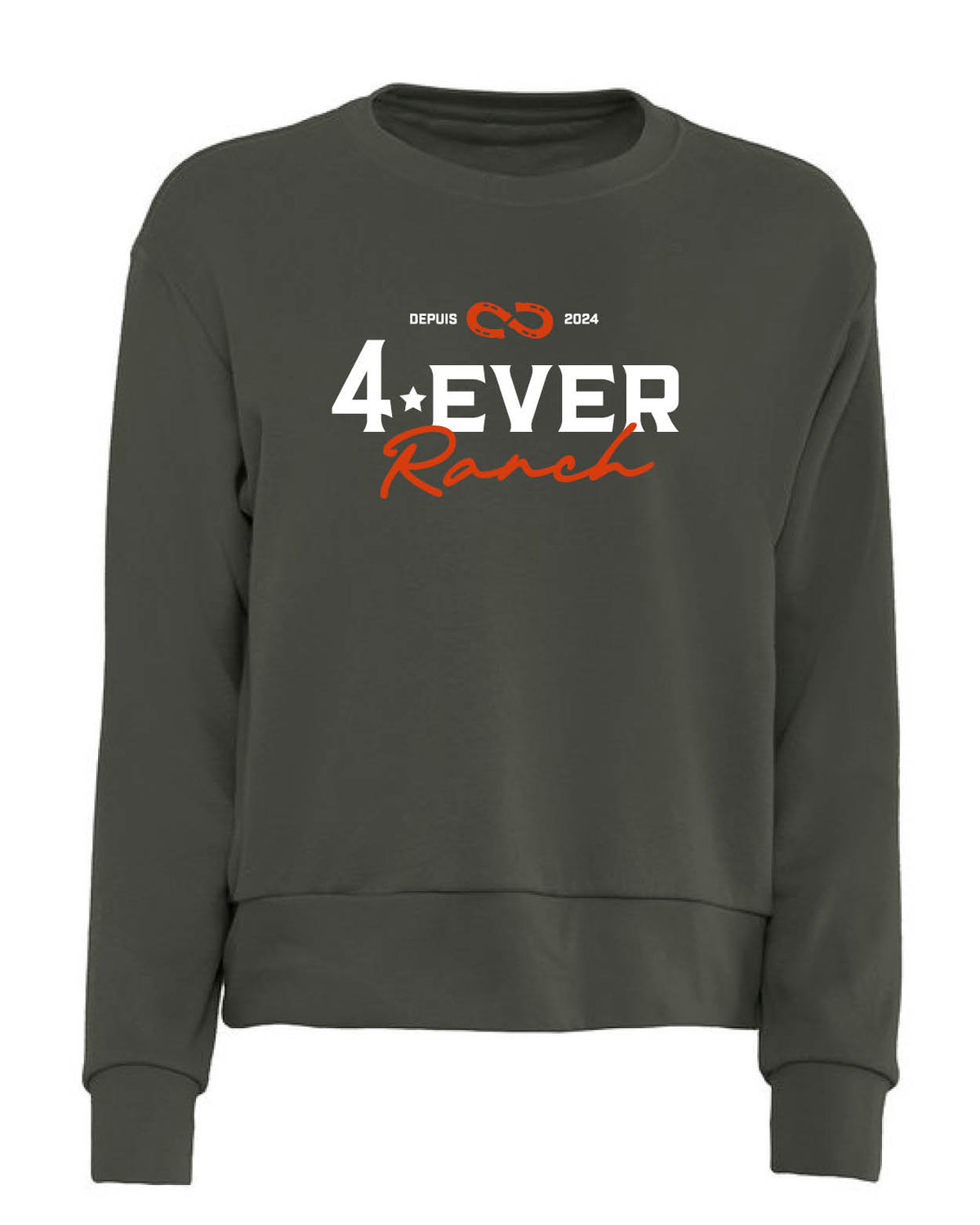 Le Sweat «Classique 4ever Ranch» pour Femme - Charcoal