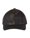 Casquette 4everRanch • Camo - Noir