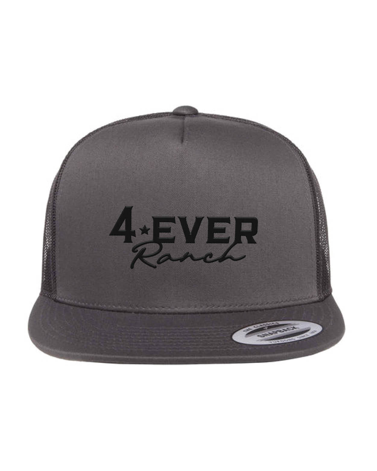 Casquette 4everRanch • Palette droite • Charcoal