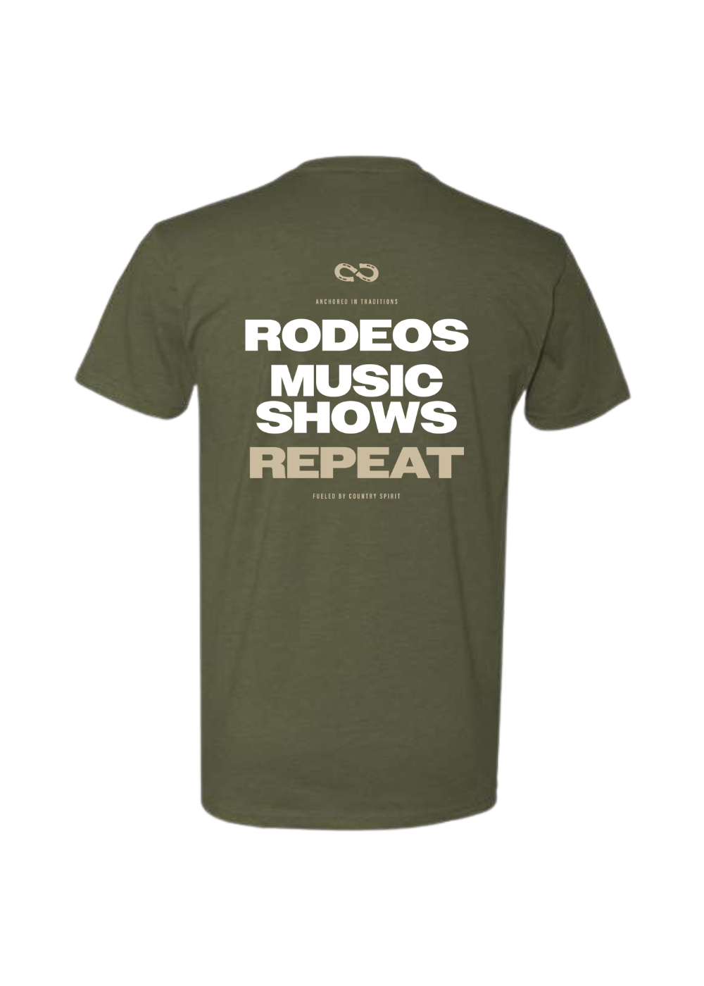 The "On Repeat" T-Shirt 4ever Ranch - Unisex