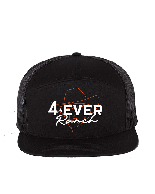 Casquette 4everRanch «RickDuff» Noir
