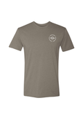 Le T-Shirt «Simple» pour Homme / Unisexe - Gris Chaud