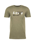 The “Longhorn” T-Shirt for Men / Unisex - Olive