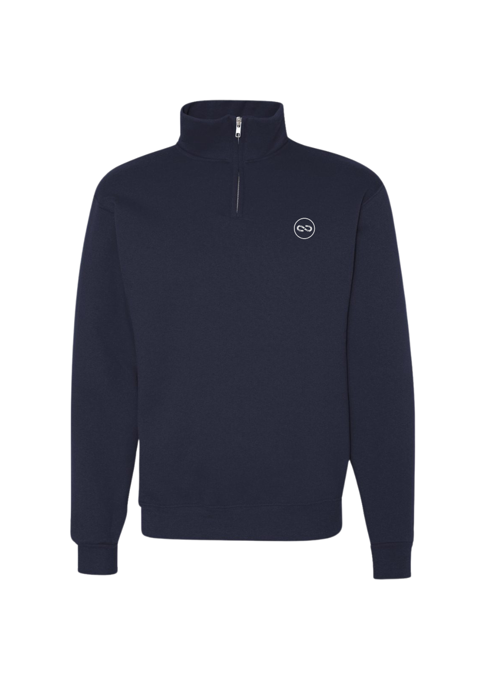 Le «Quarter zip » Unisexe - Marine