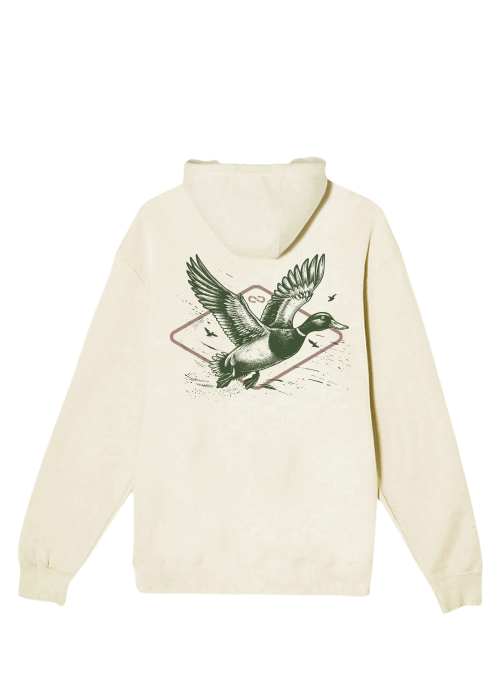 Le hoodie «Duck» Unisexe - Sandshell