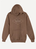 Le hoodie «Losange» Unisexe - Chestnut