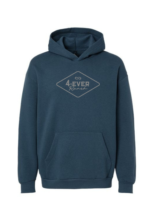 Le Hoodie «Losange» Unisexe - Marine