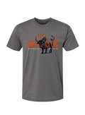 Le T-shirt «Bull» Unisexe - Heather Gray