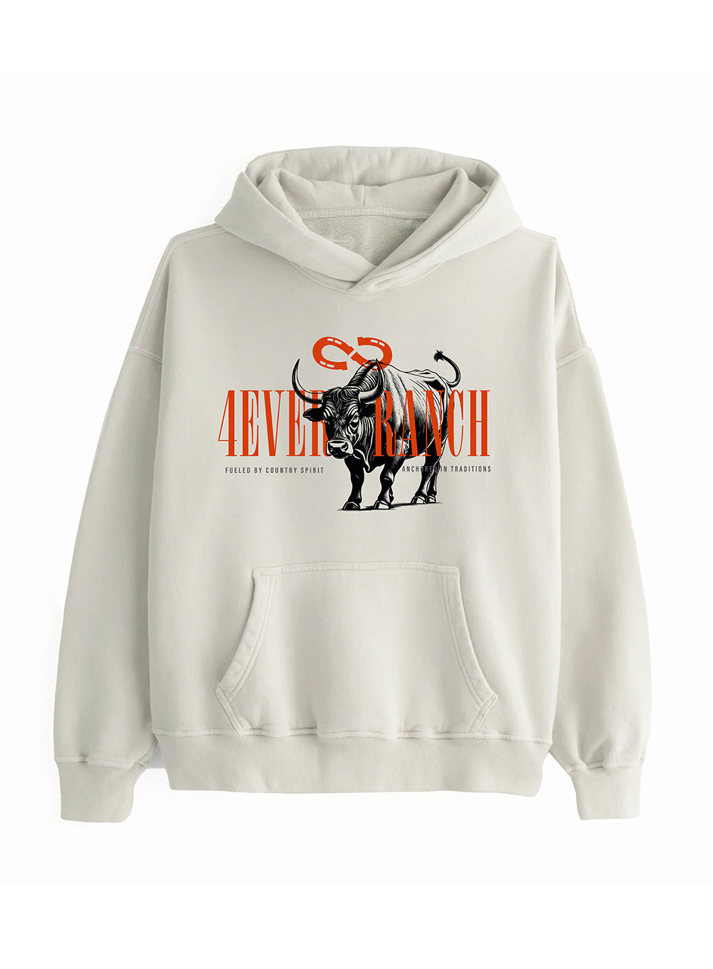 Le hoodie «Bull» Unisexe - Sandshell