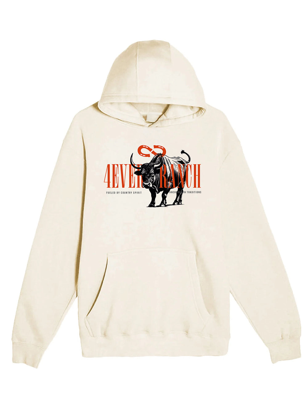 Le hoodie «Bull» Unisexe - Sandshell