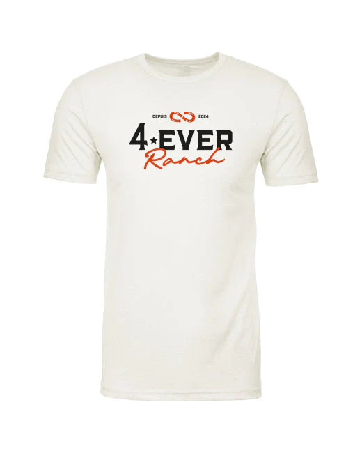 T-Shirt Classique 4ever Ranch - Homme / Unisexe - Blanc
