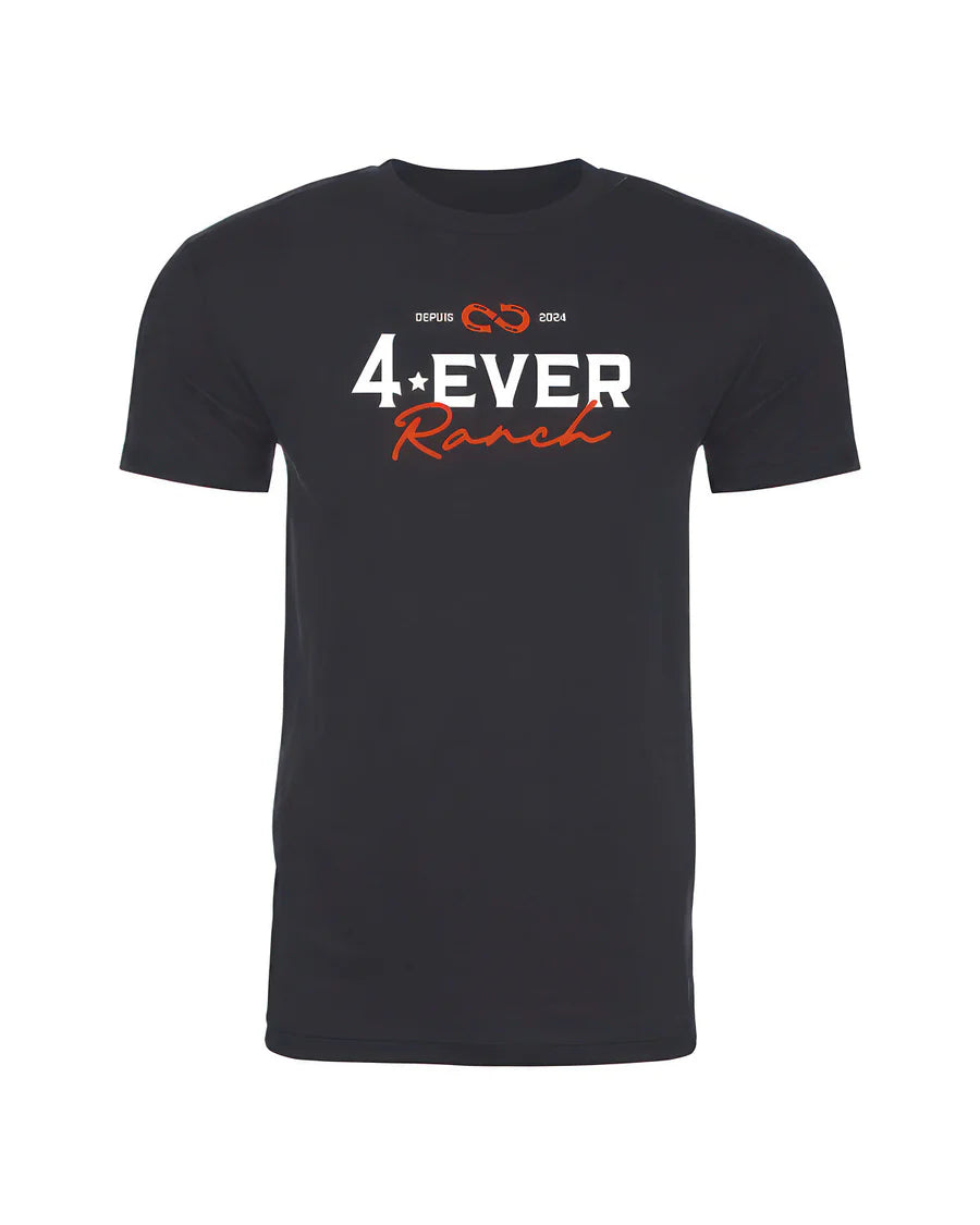 T-Shirt Classique 4ever Ranch - Homme / Unisexe - Noir