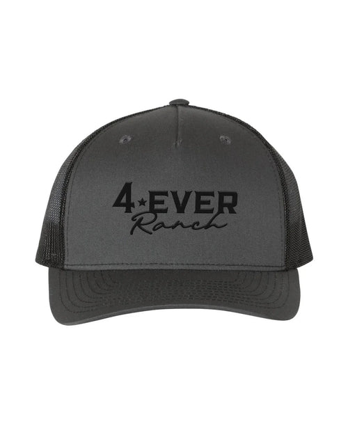 4everRanch Cap • Charcoal and Black